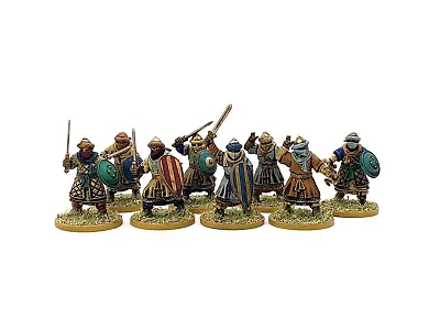 MEDIEVAL ARAB SARACEN HORDE 8 28mm Painted Tabletop Historical DARK AGE SAGA • £42