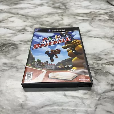 Mario Superstar Baseball (Nintendo GameCube 2005) - Complete In Box - CIB • $79.99