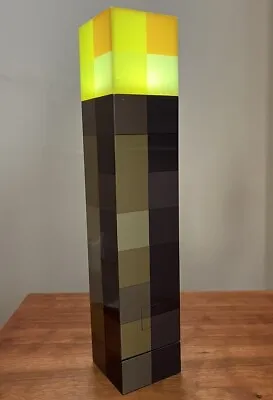 Minecraft Light Up Torch - Carry Or Wall Mount - Works! • $9