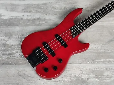 1986 Greco Japan F-100J Headless Vintage Bass W/Steinberger System (Trans Red) • $1525