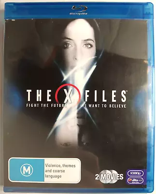 The X-Files: Fight The Future / I Want To Believe (Blu-ray B 2008 2-Discs) • $34.95