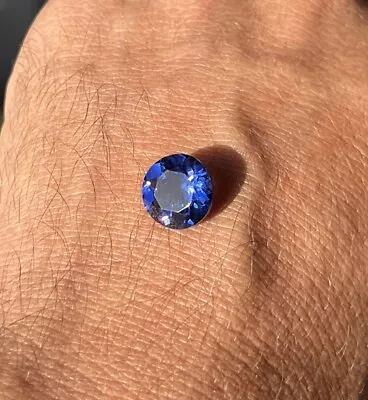 Round Cut Natural Loose Tanzanite - 9.10 Carat AAA+ Certified For Ring • $289