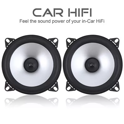 2PCS 4 Inch 2-Way Coaxial Car Audio Speakers Music Stereo Horn HiFi Full Range • $20.33