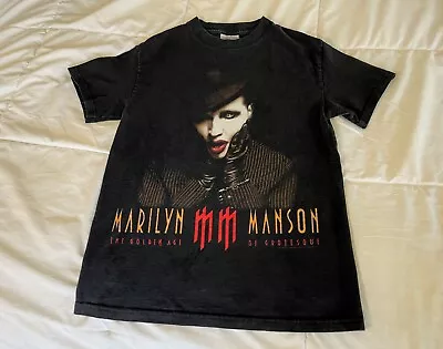 Marilyn Manson The Golden Age Of Grotesque 2003 Graphic Tee Size Small T-shirt • $44.99