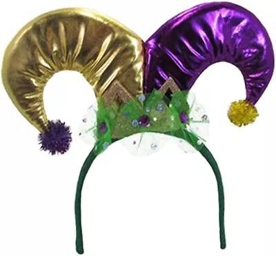 PMU Mardi Gras Wearable Headwear And Costume Wholesale • $14.99