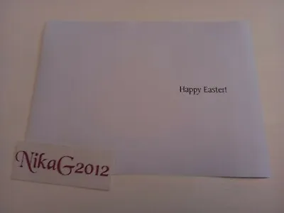 50 Happy Easter 120gsm Insert Paper Inserts For C6 Cards NO TRIMMING • £6.99