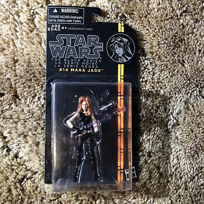 Star Wars The Black Series  #14 Mara Jade 3.75 Action Figure (Hasbro 2013) New • $40.23