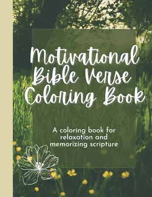 Mustard Seed Pres Motivational Bible Verse Coloring Boo (Paperback) (UK IMPORT) • $10.96