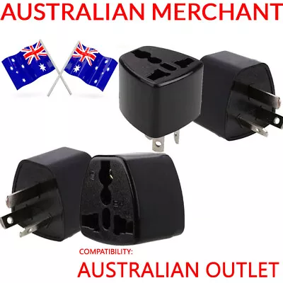 $6.99 • Buy Universal AU Power Adapter Plug Travel 3 Pin Converter AUS