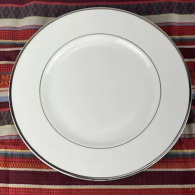 Mikasa Ultima+ HK 301 Cameo Platinum 10.5” Dinner Plates Lot Of 7 • $79.62