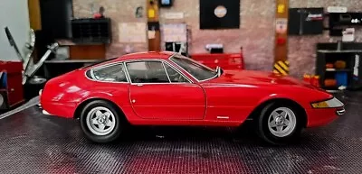 Kyosho 1/18 Ferrari 365GTB/4 Daytona´69 Red Diecast Model Car Rare • £179.99