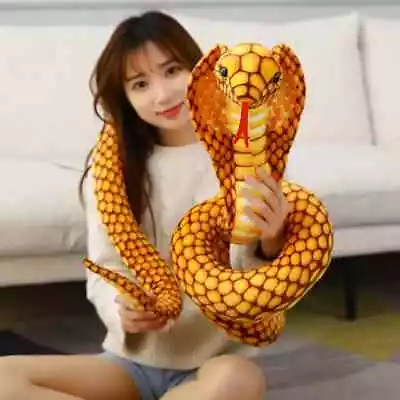 80/170/240cm Plush Toy Stuffed Animals Snakes Plushies Doll Soft Toys Home Decor • $17.99