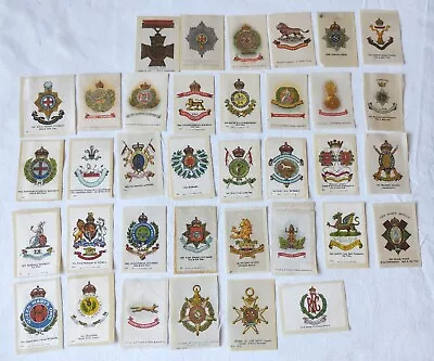 £30 • Buy BDV Cigarette Silks Godfrey Phillips Regimental Colours Series 38 Cards
