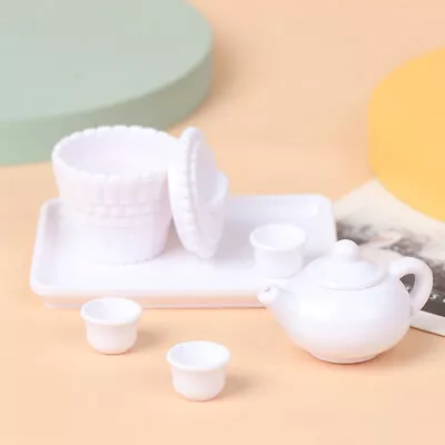 6pcs/set 1:12 Dolls House Miniature Cups & Pot Set Direction Furniture Toys • $18.28