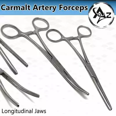 Rochester Carmalt Artery Forceps Surgical Veterinary Instruments Curved/Straight • $6.99