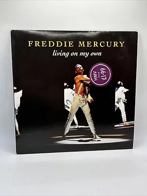 Freddie Mercury (queen) Living On My Own 7  Inch Single Vinyl R6355 • £7