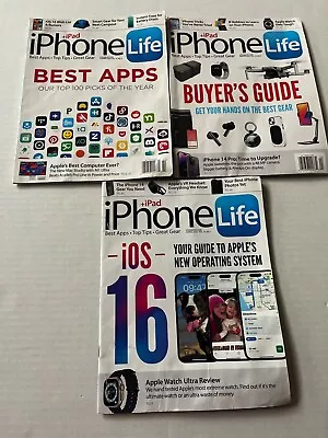 IPhone IPad Life Magazine Summer 2022 Winter 2022 Spring 2023 Issues • £16.03