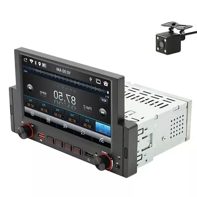 Android 10.1 Car Radio Player Bluetooth Wifi GPS USB For Apple CarPlay W/Camera • $113.81