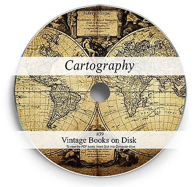 £4.30 • Buy Rare Books On DVD Ancient Map Drawing Making Cartography History Atlas Design 39