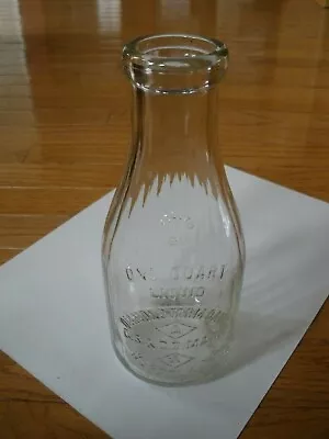 Vintage DIAMOND FARM DAIRY MILK BOTTLE - Norfolk Virginia • $29.99