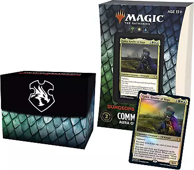 Magic: The Gathering Adventures In The Forgotten Realms Commander Deck – Aura Of • $84.99