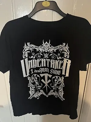 The Undertaker T Shirt WWE One Dead Man Show Rare London Medium Mark Calaway • £25