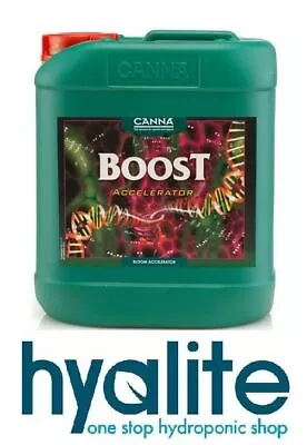 Canna Boost Accelerator 5L Hydroponic Additive Bloom Flower In Date • $619.95