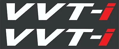 Toyota VVTI Vinyl Sticker Decals - SET Of 2 - Diff. Colors • $16