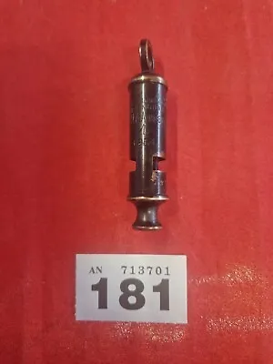 £37.99 • Buy Antique Circa 1950's J HUDSON & CO BIRMINGHAM British Army Black Whistle - 1954