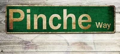 Vintage Wall Decoration Pinche Way Funny Street Sign Metal Sign Wall Decor Fo... • $17.96