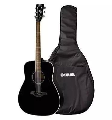 YAMAHA Acoustic Guitar FG SERIES Black FG820BL From Japan • $924.84