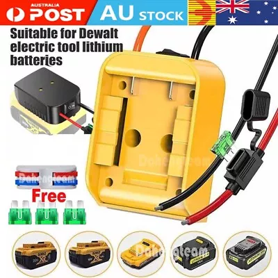 For Dewalt 20V/18V Max Battery Adapter W/ Fuse To Dock Power Connector DCB205 • $18.99