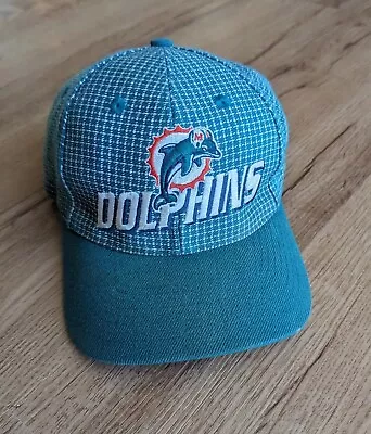 VINTAGE Miami Dolphins NFL Pro Line GRID Hat Cap 90s • $19.54