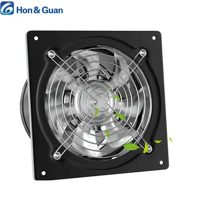 Hon&Guan 6inch 150mm Inline Duct Fan Exhaust Fan Extractor For Bathroom Kitchen • $34.19