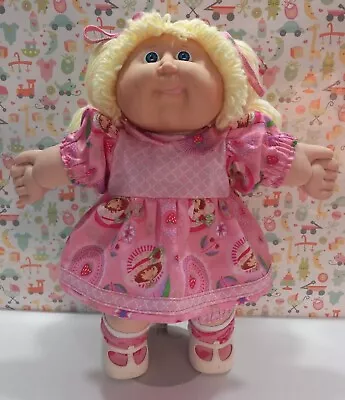 Strawberry Shortcake Dress Top & Bloomer Cabbage Patch Kids 16  *Clothes Only • $24.99