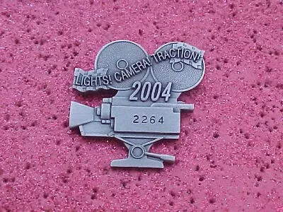 SILVER 2004 Indy 500 Pit Badge Press Media Pin - 2264 • $19.99