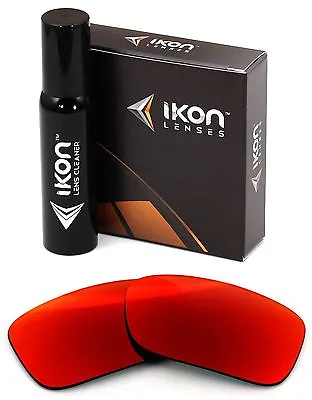 Polarized IKON Iridium Replacement Lenses For Oakley Crankcase +Red Mirror • $35.90