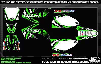 Custom MX Graphics Kawasaki  KX 125 KX 250 94-98 Slasher   • $139.99