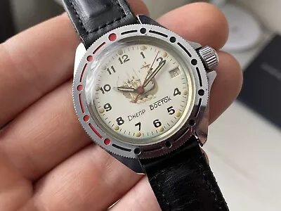 Vintage Watch Vostok Dnepr Mechanical Men's • $39.99