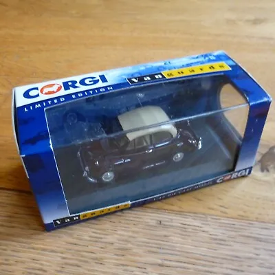 Morris Minor 1000 Convertible Vanguards Corgi Va07105 Maroon Boxed Read Desc • $29.83