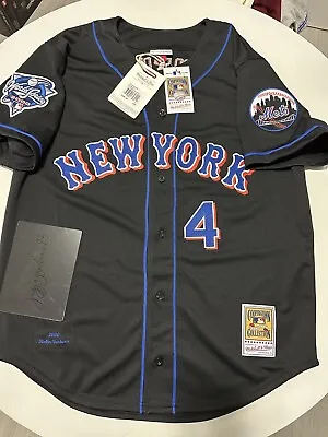 Mitchell & Ness 2000 Robin Ventura New York Mets World Series Jersey Sz 48 XL • $185