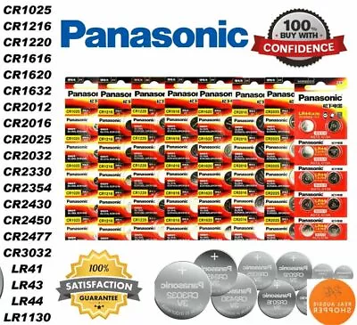 Panasonic CR2032 CR2025 CR1220 CR1616 CR1620 CR2016 Li Battery 3V Sydney Stock • $2.99