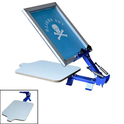 Screen Printing Equipment 1 Color T-shirt Screen Silk Press Machine Starter Tool • $90.09