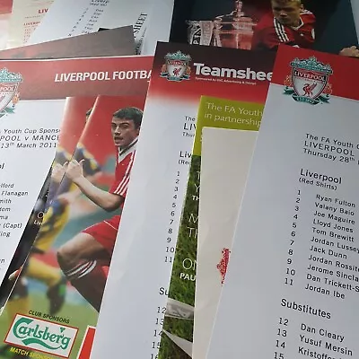 £5 • Buy Liverpool FA YOUTH CUP HOMES