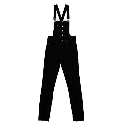 H&M Women's Overalls 6 Black Skinny Jean • $18.71