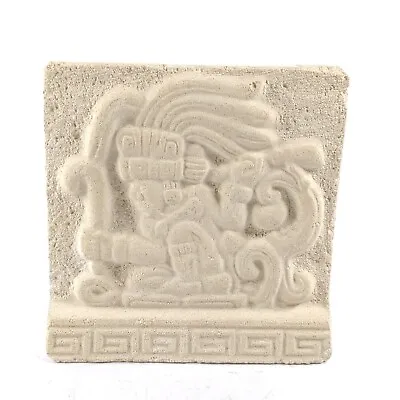 Chaman The Mayan Wizard Stone Decoration Hand Finished -Novapiedra Cancun Mexico • $21.69