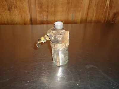 Vintage Zenith Fuel Gas Filter With Glass Sediment Bowl • $29.25