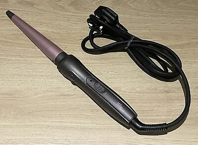 £9.99 • Buy Phil Smith Salon Collection Curling Wand PR5025 Hair Styler Conical Barrel VGC