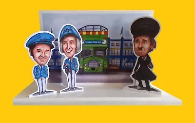 Holiday On The Buses Parody (Cartoon Desktop Standee) • £19.99