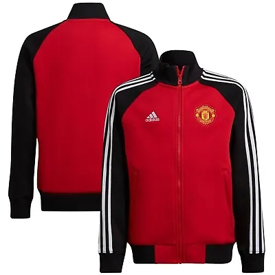 Official Adidas Manchester United Anthem Tracksuit Track Top Jacket XL / Shirt • £84.99
